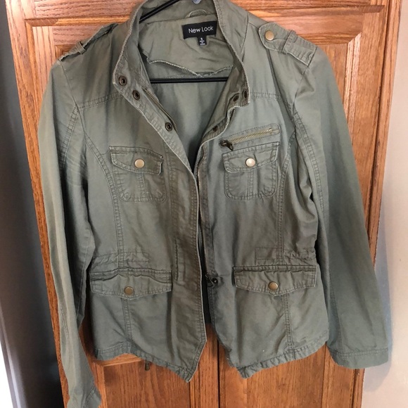 💋Green utility jacket - Picture 2 of 4